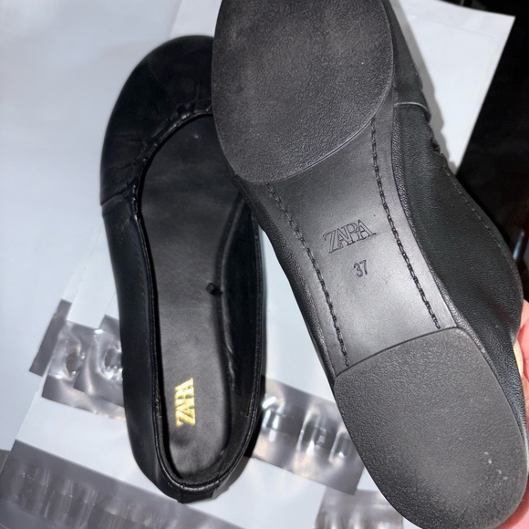 Zara black ballet flats - Picture 3 of 3